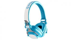 Moki EXO Kids Bluetooth Wireless On-Ear Headphones - Blue