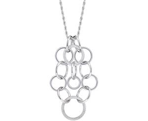 Morellato womens Silver plated base pendant necklace SAGX04