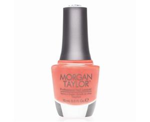 Morgan Taylor Nail Polish Lacquer Enamel Candy Coated Coral 15ml