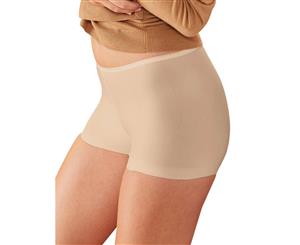 Naomi & Nicole Classic Microfiber Boyshort - Nude