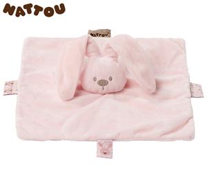 Nattou Lapidou Comforter Baby Security Blanket - Pink