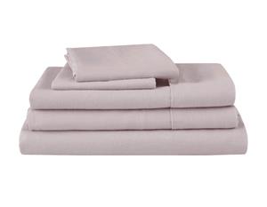 Natural Home Linen Sheet Set Single Bed LINEN