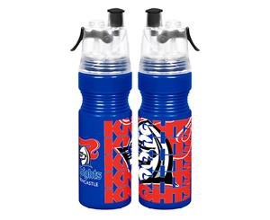 Newcastle Knights NRL Misting Drink Bottle & Water Mister