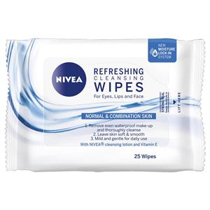 Nivea Visage Daily Essentials Refreshing Facial Cleansing Wipes 25