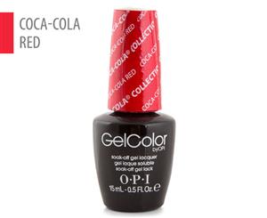 OPI GelColor Lacquer - Coca-Cola Red 15mL