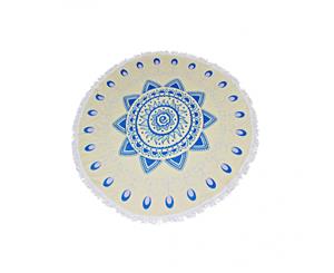 Odyssey Living Del Mar Round Beach Towel