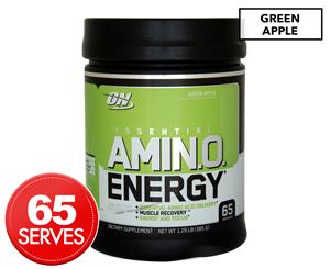 Optimum Nutrition Essential Amin.O Energy Drink Powder Green Apple 585g