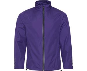 Outdoor Look Mens Lightweight Cool Windprood Running Jacket - Purple