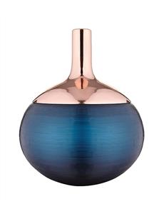 PLUM ICE BUCKET GLASS COPPER