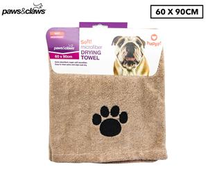 Paws & Claws Microfibre Drying Towel 60x90cm