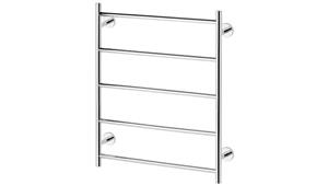 Phoenix Radii Round Plate 550x740mm Towel Ladder - Chrome