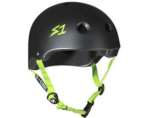 Pro Push Scooter S1 Helmet Lit Collab Bright Green Matte - Bright Green Matte