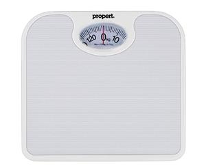 Propert Mechanical Bathroom Scale White 130Kg