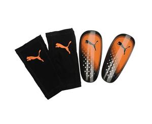 Puma Unisex One Slip Shin Guards - Black/Orange