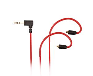 REYTID Replacement Red 5N Audio Cable Compatible with Shure SE215 SE425 SE535 SE846 SE315 Headphones - Compatible with iPhone and Android - Red