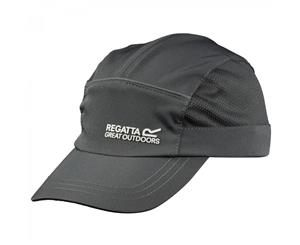 Regatta Great Outdoors Childrens/Kids Shadie Stretch Sports Cap (Seal Grey) - RG2005