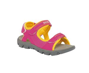 Regatta Great Outdoors Childrens/Kids Terrarock Junior Sandals (Cabaret/Yellow) - RG607