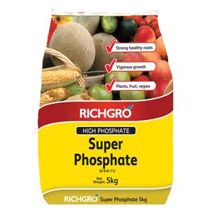 Richgro 5kg Super Phosphate Fertiliser Supplement