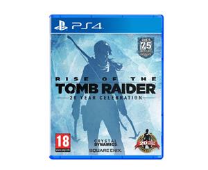 Rise of the Tomb Raider 20 Year Celebration PS4 Game (Pro Enhanced)
