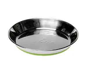 Rogz Anchovy Stainless Steel Cat Bowl Lime