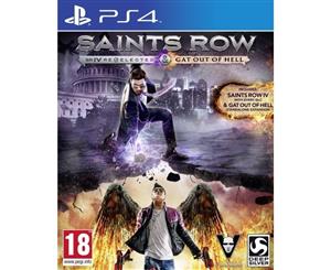 Saints Row IV Re-elected And Gat Out of Hell PS4 Game