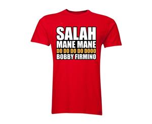 Salah Mane Mane Liverpool T-Shirt (Red)