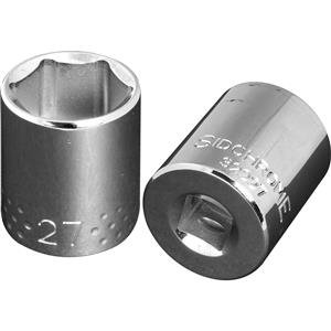 Sidchrome 27mm 1/2'' 6 Point Drive Socket