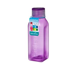 Sistema Square 475ml Bottle Purple