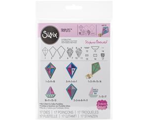 Sizzix Triplits Dies By Stephanie Barnard-Kites & Sail Boat 17/Pkg