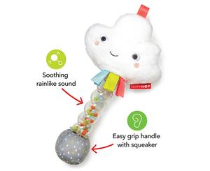 Skip Hop Silver Lining Cloud Rain Stick Rattle