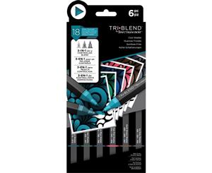 Spectrum Noir Triblend Markers 6 pack - Cool Shades