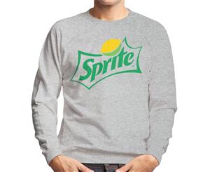 Sprite Classic Lemon Logo Men's Sweatshirt - Heather Grey