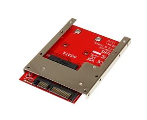 StarTech mSATA SSD to 2.5in SATA Adapter Converter w/ Open Frame