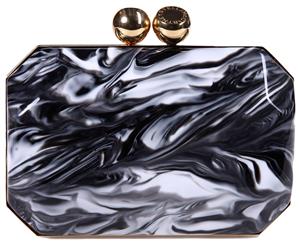 Stella McCartney Marble Clutch - Grey