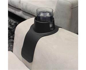 The Original Couch Coaster Drink Holder - Jet Black