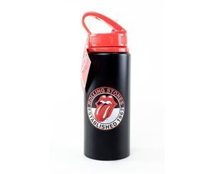 The Rolling Stones 700Ml Aluminium Drink Bottle (Black/Red/White) - SG17010