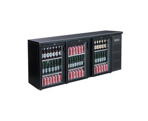 Thermaster Back Bar Cooler Three Door 536L - Silver