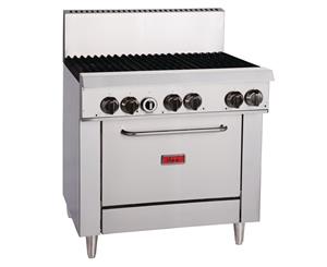 Thor 6 Burner Stainless Steel Oven Range TR-6F