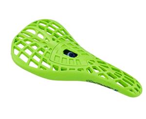 Tioga D-Spyder S Spec Pivotal BMX Bike Seat - Green Bike Saddle