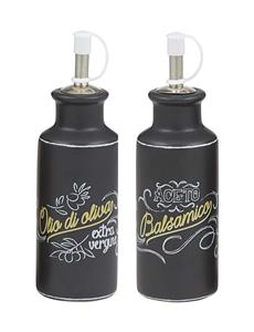 Toledo 2pce Oil & Vinegar Bottle Set