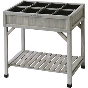 Vegtrug 58 x 78 x 80cm Grey Wash Herb Planter Raised Garden Bed