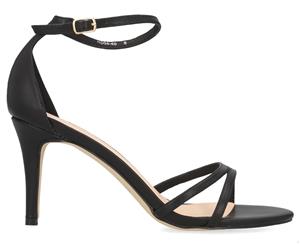 Verali Women's Mylie Heeled Sandals - Black Smooth