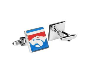 Western Bulldogs Coloured Cufflinks