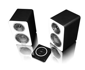 Wharfedale Diamond A1 Active Bookshelf Speakers - White