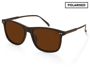 Winstonne Men's Brandon Polarised Sunglasses - Brown