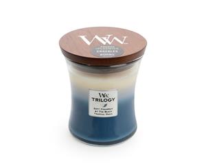 WoodWick Medium Trilogy Candle - Beachfront Cottage