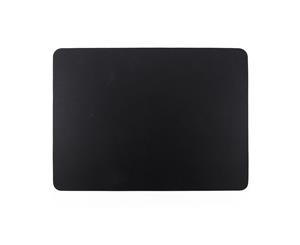 Ziczac Togo Faux Leather Placemat 45 x 30cm Black