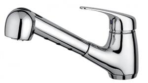 Zucchetti Pull Out Spray Sink Mixer