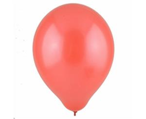 10x Red Latex Standard 25cm Helium Balloons Balloon Party Wedding Birthday