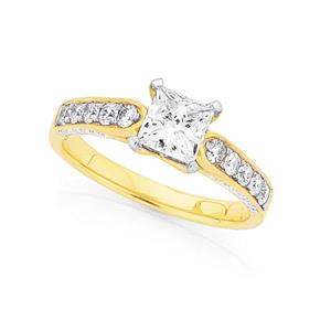 18ct Gold Diamond Engagement Ring